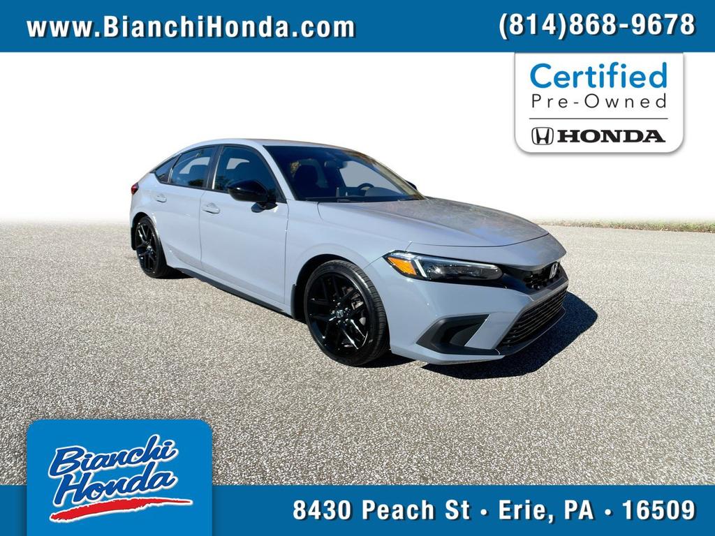 used 2022 Honda Civic car, priced at $26,583