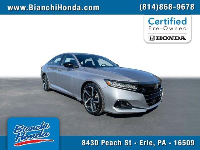 used 2021 Honda Accord car, priced at $25,712