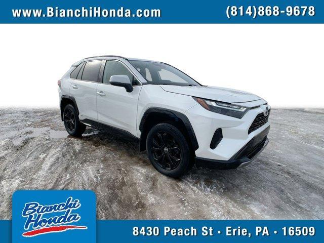 used 2022 Toyota RAV4 Hybrid car, priced at $33,646