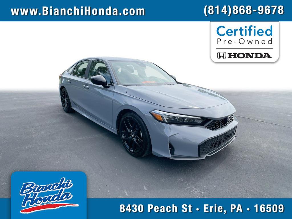 used 2025 Honda Civic car, priced at $25,936