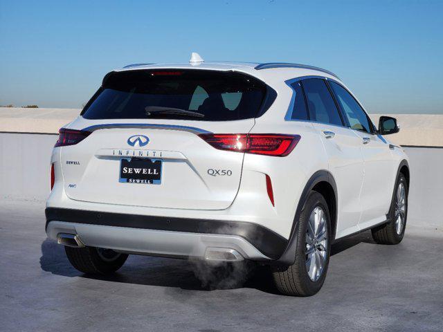 new 2025 INFINITI QX50 car, priced at $50,170