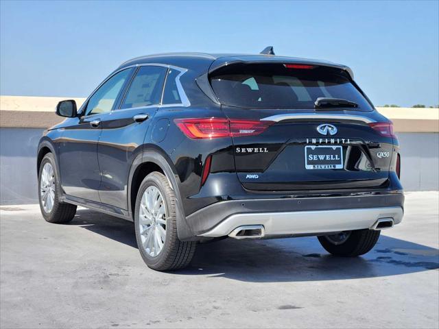 new 2025 INFINITI QX50 car, priced at $49,935