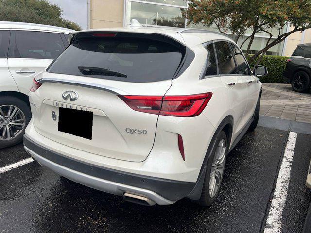 used 2022 INFINITI QX50 car, priced at $33,988