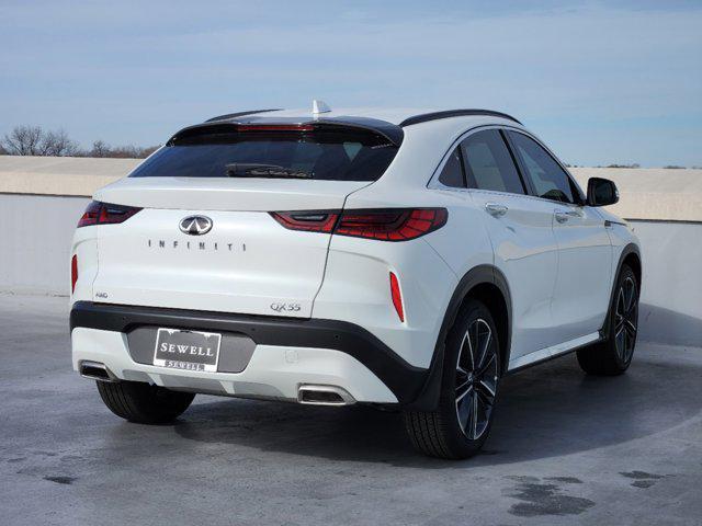 new 2025 INFINITI QX55 car, priced at $52,985