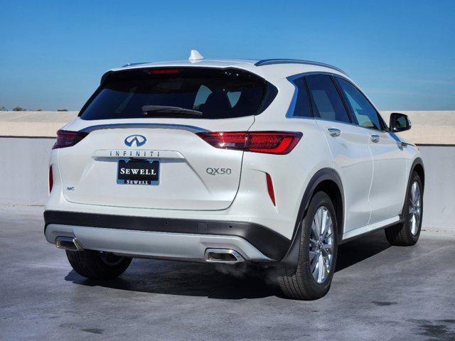 new 2025 INFINITI QX50 car, priced at $50,170