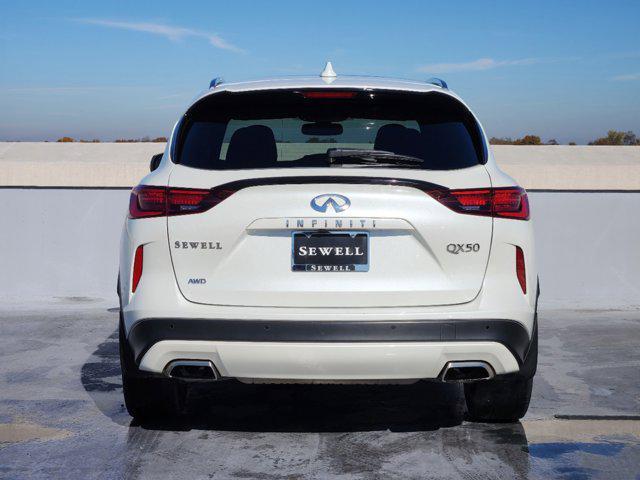 used 2022 INFINITI QX50 car, priced at $25,388