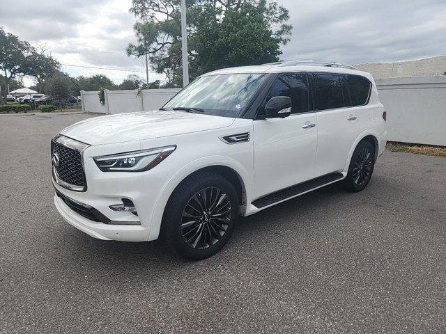 used 2021 INFINITI QX80 car, priced at $46,988