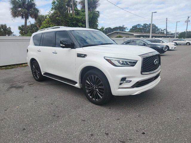 used 2021 INFINITI QX80 car, priced at $46,988