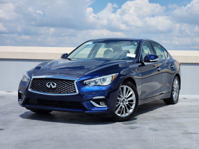 new 2024 INFINITI Q50 car, priced at $45,585