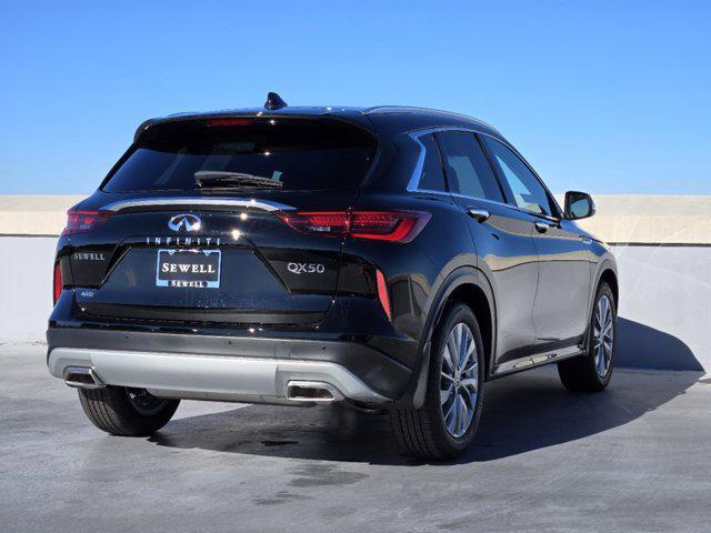 new 2025 INFINITI QX50 car, priced at $49,270