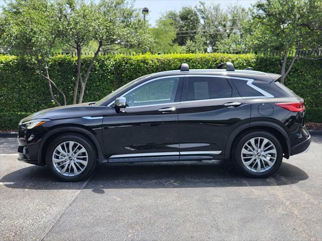 used 2025 INFINITI QX50 car, priced at $38,488