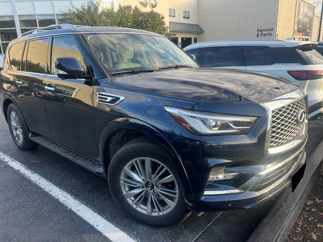 used 2021 INFINITI QX80 car, priced at $27,988