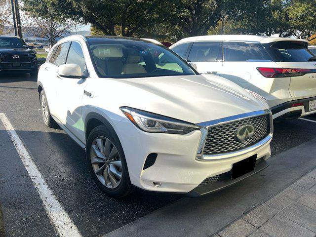 used 2021 INFINITI QX50 car, priced at $27,248