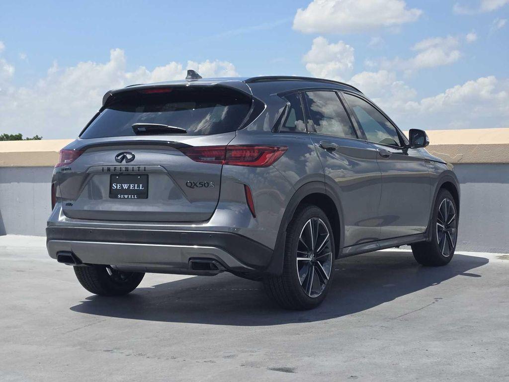 new 2025 INFINITI QX50 car, priced at $53,935