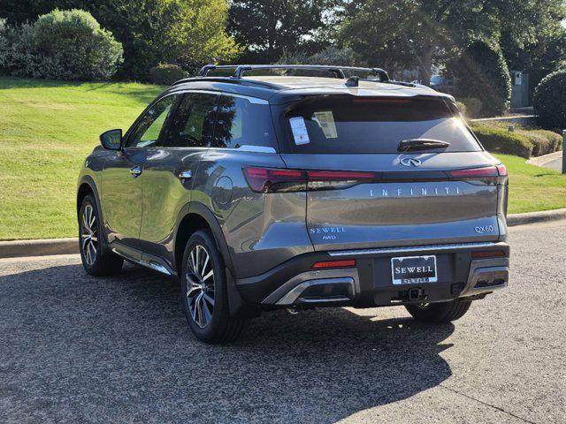 new 2025 INFINITI QX60 car, priced at $69,320