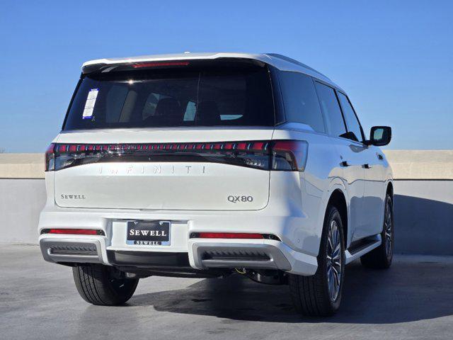 new 2025 INFINITI QX80 car, priced at $93,000