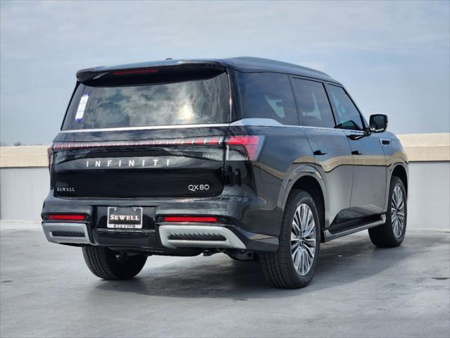 new 2025 INFINITI QX80 car, priced at $92,100