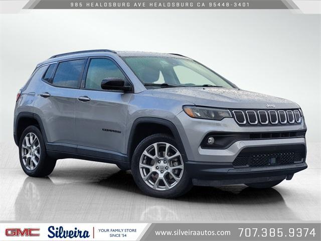 used 2022 Jeep Compass car, priced at $21,499