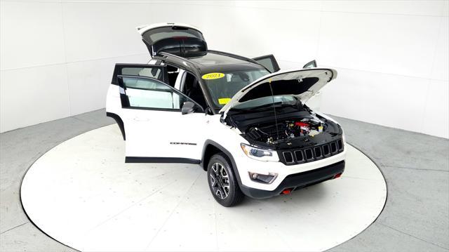 used 2021 Jeep Compass car, priced at $23,985