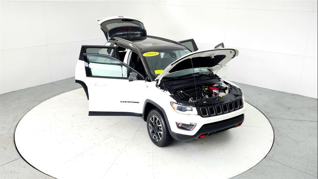 used 2021 Jeep Compass car, priced at $22,985