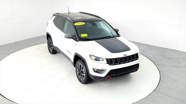 used 2021 Jeep Compass car, priced at $23,985