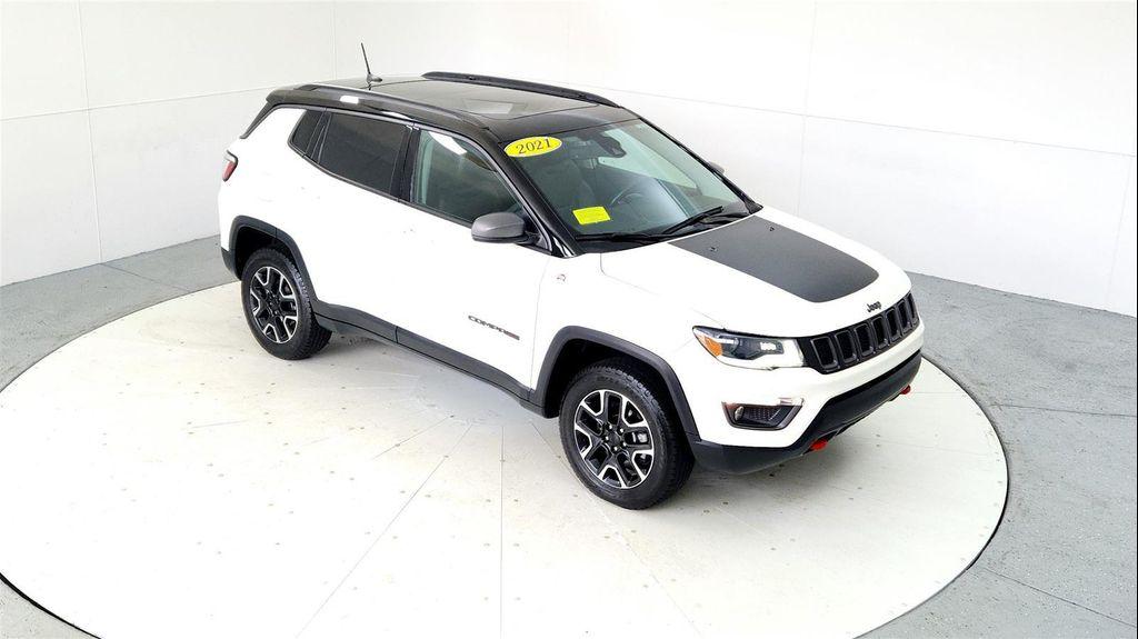 used 2021 Jeep Compass car, priced at $22,985