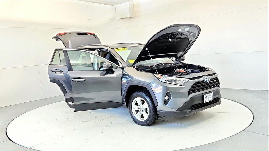 used 2021 Toyota RAV4 Hybrid car, priced at $23,395
