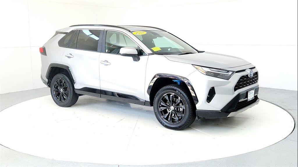used 2022 Toyota RAV4 Hybrid car, priced at $29,495