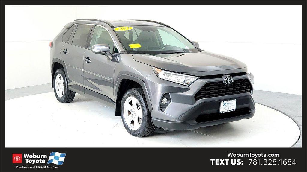 used 2021 Toyota RAV4 car, priced at $25,495
