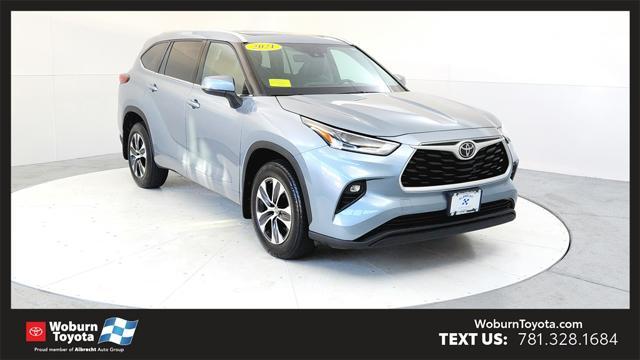 used 2021 Toyota Highlander car, priced at $38,996