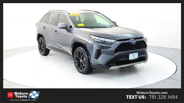 used 2023 Toyota RAV4 Hybrid car, priced at $33,495