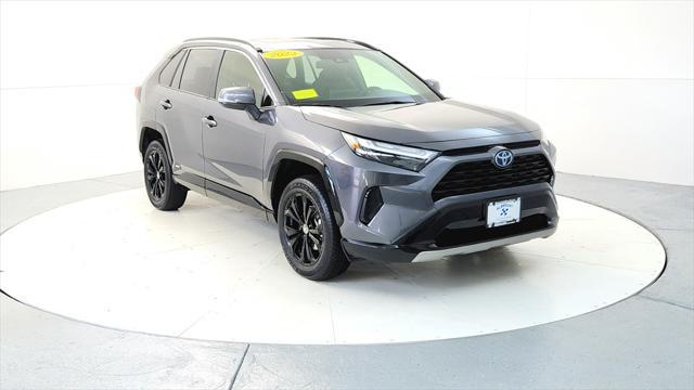 used 2023 Toyota RAV4 Hybrid car, priced at $33,495