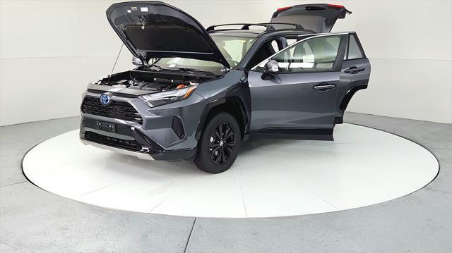 used 2023 Toyota RAV4 Hybrid car, priced at $33,495