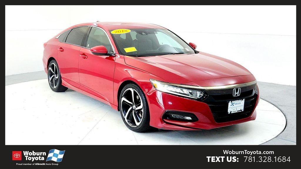 used 2018 Honda Accord car, priced at $18,495