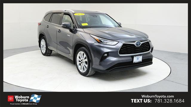 used 2021 Toyota Highlander Hybrid car, priced at $33,795