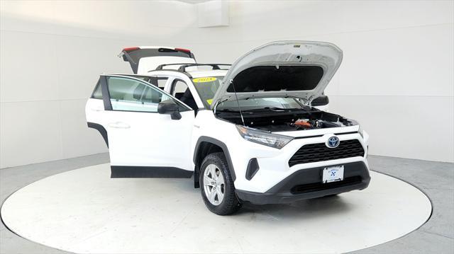 used 2021 Toyota RAV4 Hybrid car, priced at $25,595