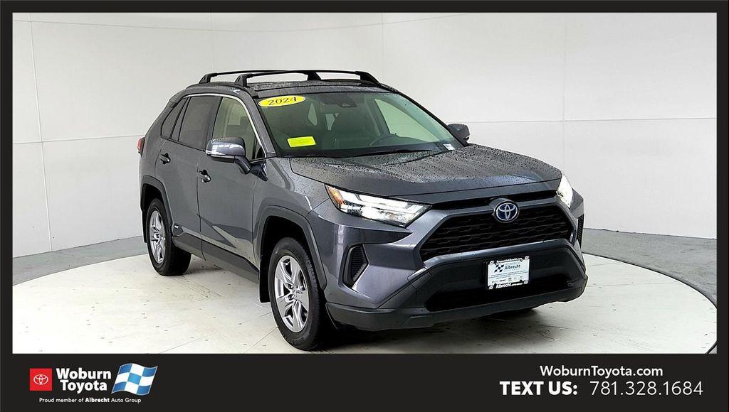 used 2024 Toyota RAV4 Hybrid car, priced at $33,495