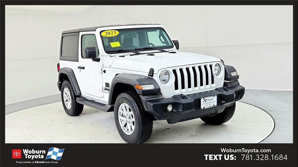 used 2023 Jeep Wrangler car, priced at $29,985