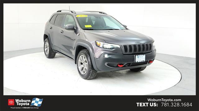 used 2021 Jeep Cherokee car, priced at $25,795