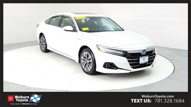 used 2021 Honda Accord Hybrid car, priced at $26,985