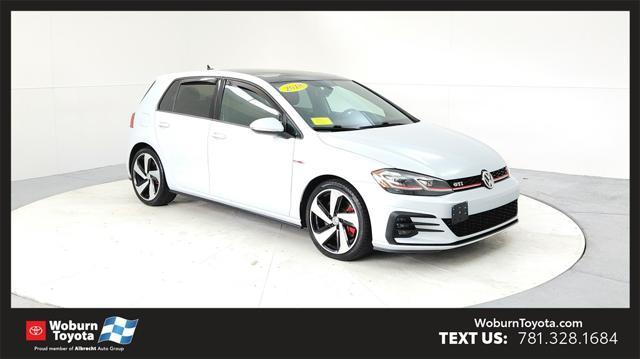 used 2018 Volkswagen Golf GTI car, priced at $18,795
