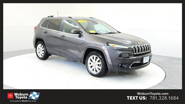 used 2016 Jeep Cherokee car, priced at $13,985