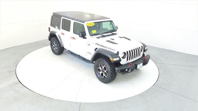 used 2021 Jeep Wrangler Unlimited car, priced at $37,447