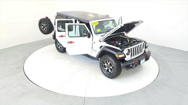 used 2021 Jeep Wrangler Unlimited car, priced at $37,447