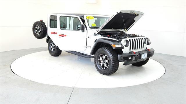 used 2021 Jeep Wrangler Unlimited car, priced at $37,447