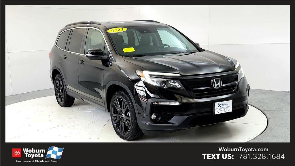 used 2021 Honda Pilot car, priced at $29,495