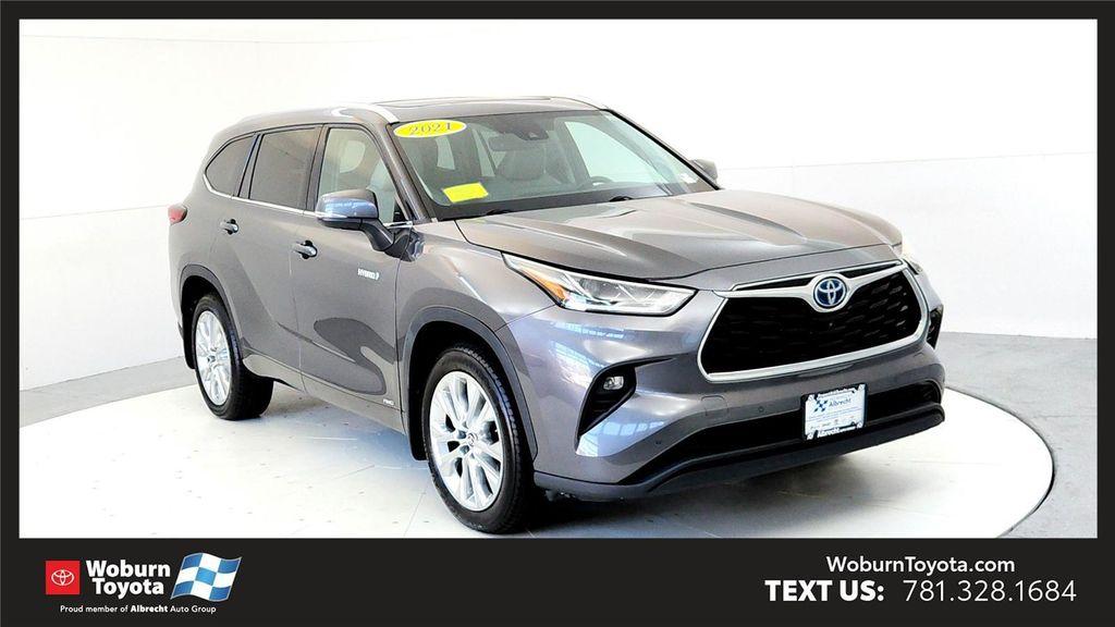 used 2021 Toyota Highlander Hybrid car, priced at $39,985