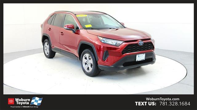 used 2022 Toyota RAV4 Hybrid car, priced at $30,495