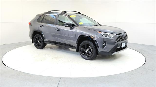 used 2021 Toyota RAV4 Hybrid car, priced at $30,695