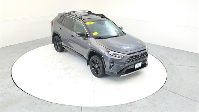 used 2021 Toyota RAV4 Hybrid car, priced at $30,695